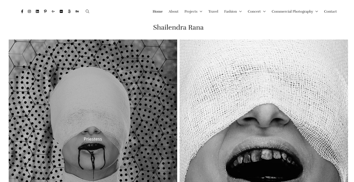 Shailendra Rana's portrait photography portfolio