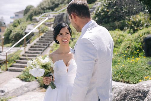 Bridal Portraits at Queenscliff, Manly