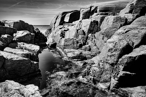Rocky coast in Verdens Ende