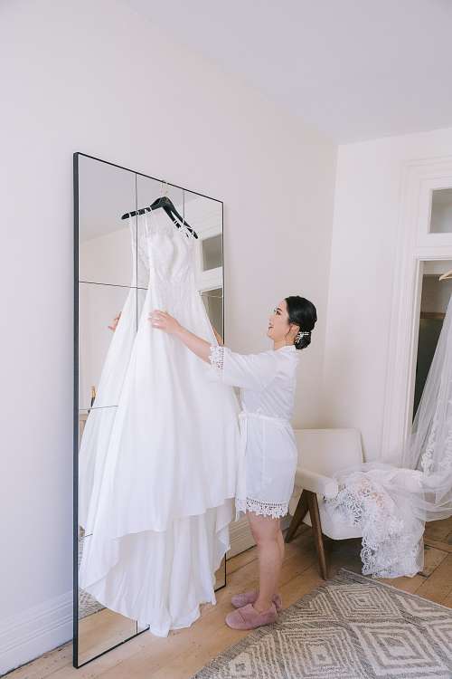 Bride Getting Ready