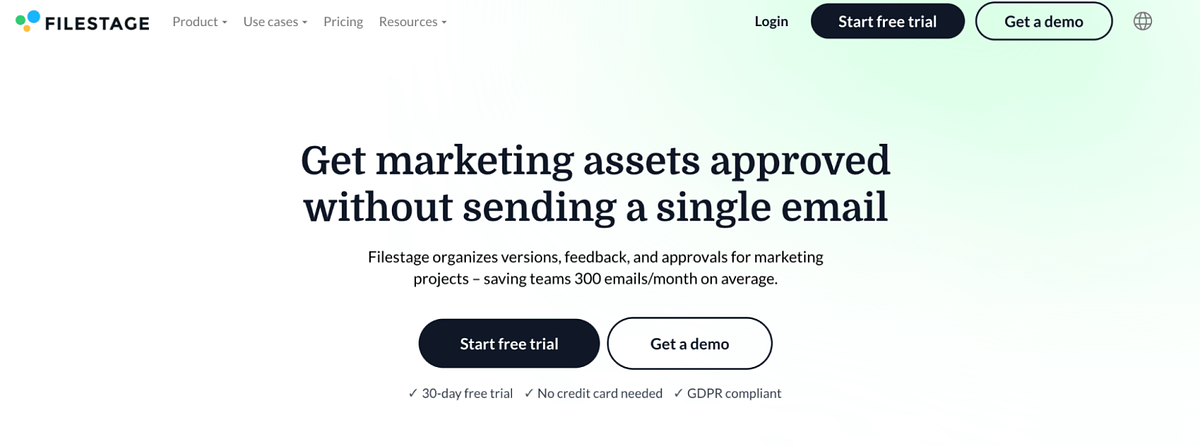 Filestage screenshot