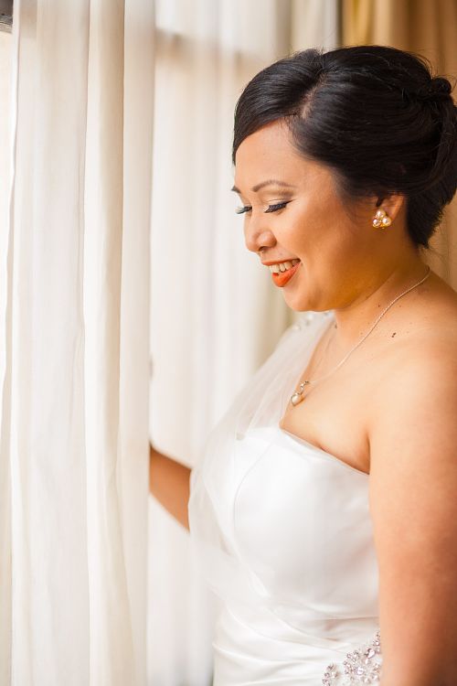 Bride Getting Ready