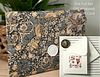 Luxury Vintage Floral Scented Letter Writing Stationery Gift Set with Accessories