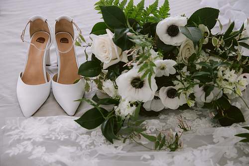Bride Getting Ready