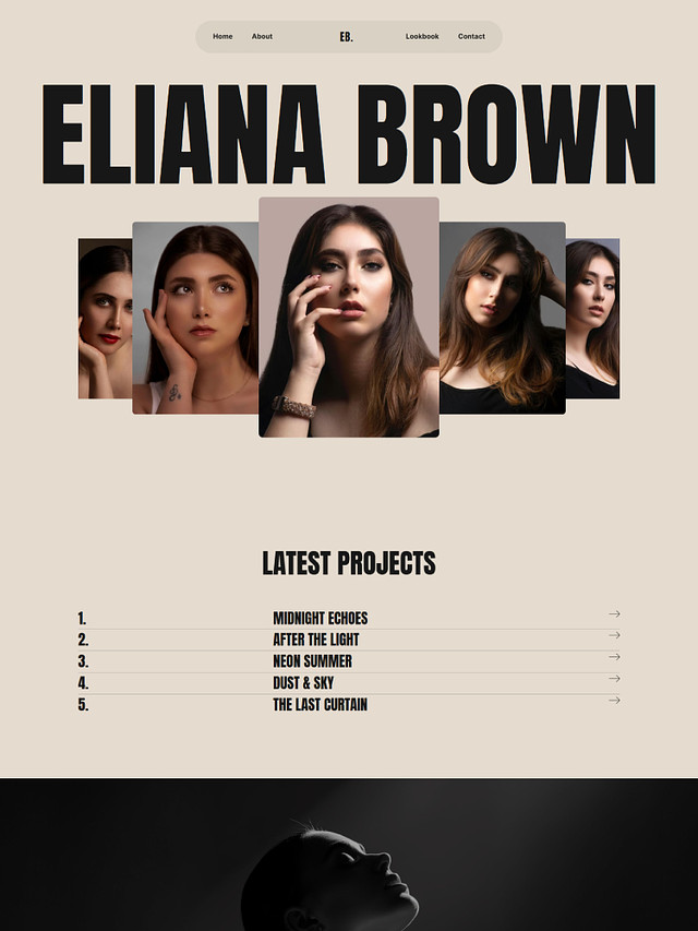 Frost - Pixpa Portfolio Website Templates