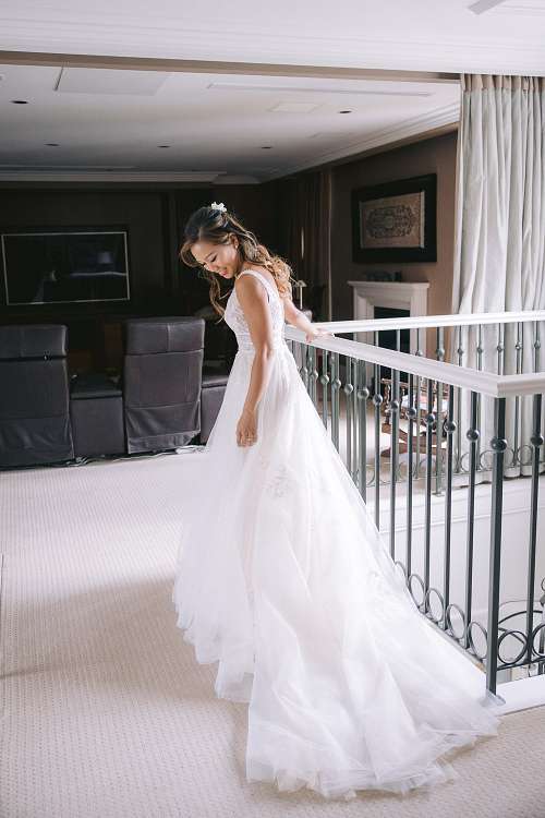 Bride Getting Ready