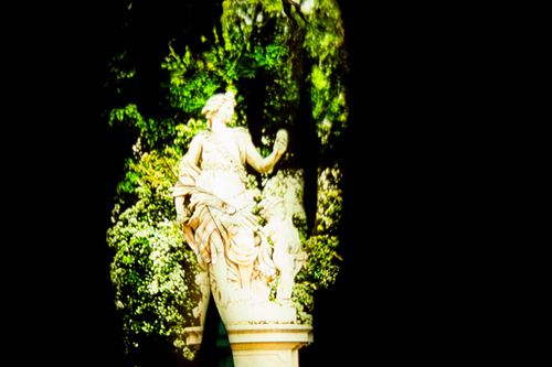 Licht aus dem Garten