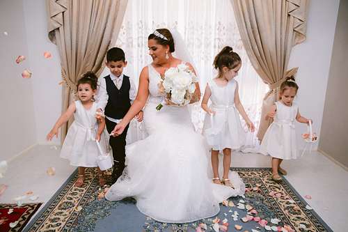 Bride Getting Ready