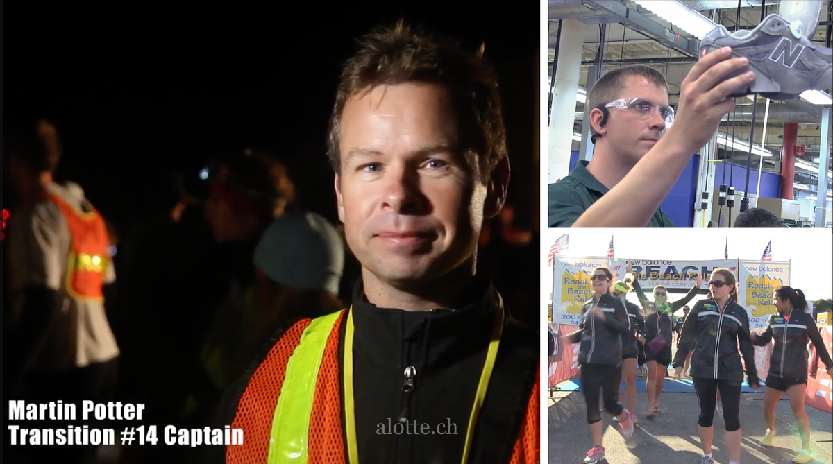 Videos, OOH and Marketing for New Balance RTB relay by Martin Potter