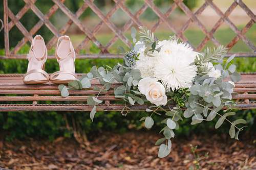 Bride Getting Ready