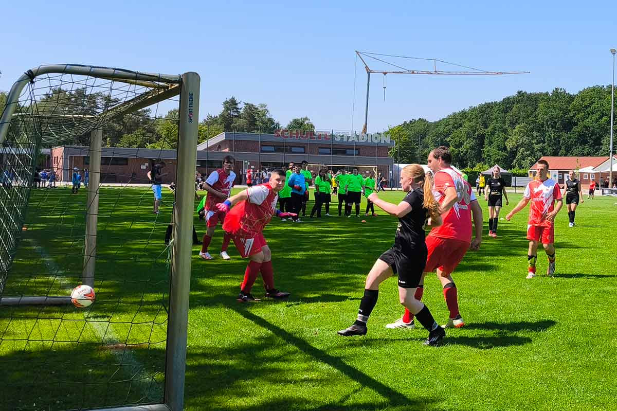 Die Damenmannschaft hinterliess einen bleibenden Eindruck