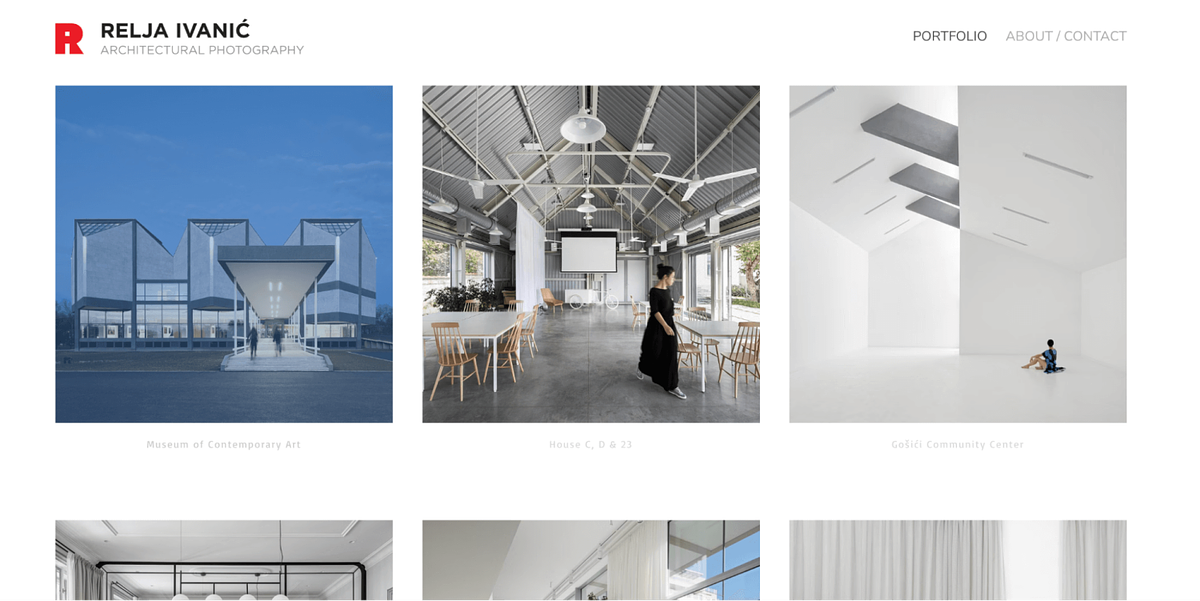 Relja Ivanic architechtural photography portfolio