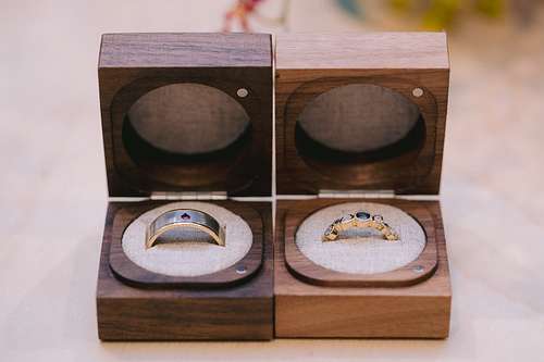 Bride and Groom Getting Ready