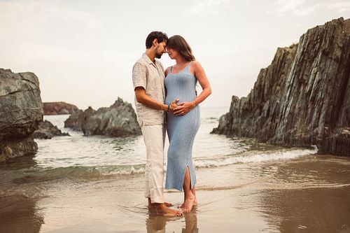 coppia in attesa gravidanza a Masua, Fotografo Gravidanza Cagliari Sud Sardegna
