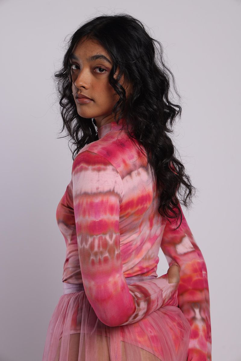 Full Sleeve Knitted Leotard