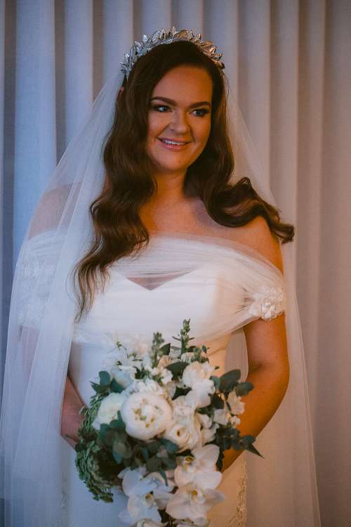 Bride Getting Ready