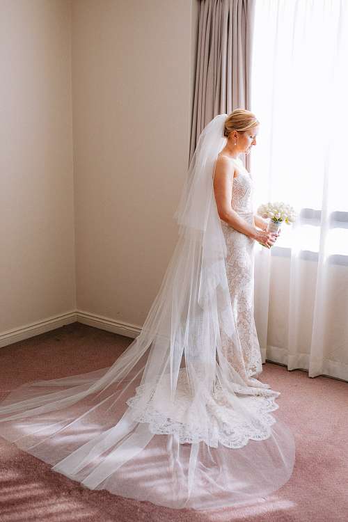 Bride Getting Ready