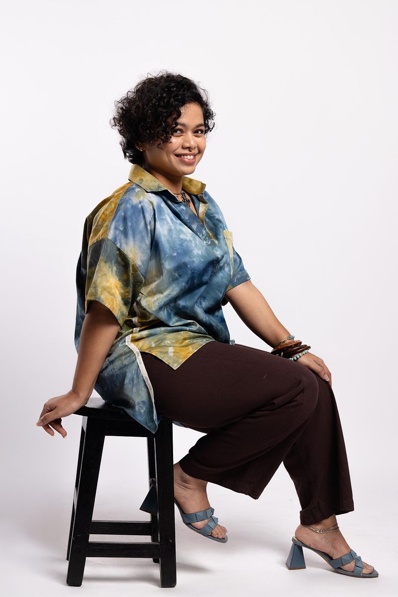 Popover Kurta Shirt - Golden Hour