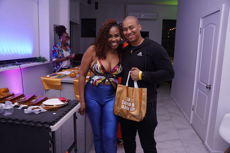 Rum Punch and Roti Mixer