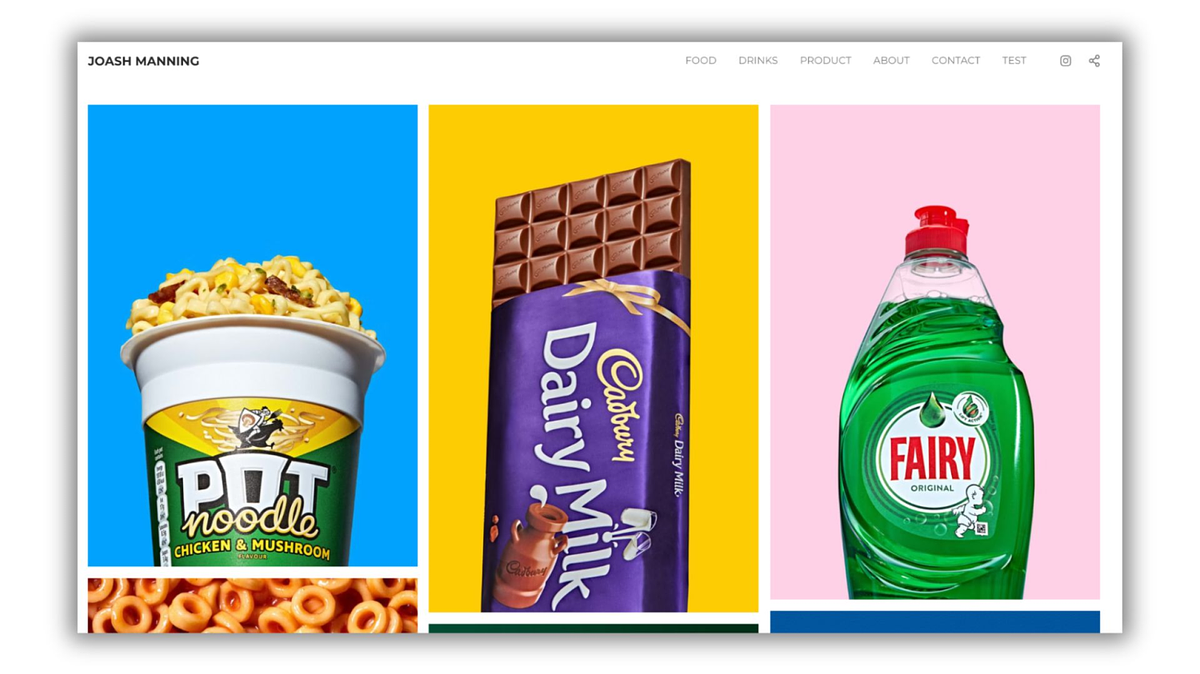 Josh Mannings Lifestyle- und Food-Fotografie-Portfolio