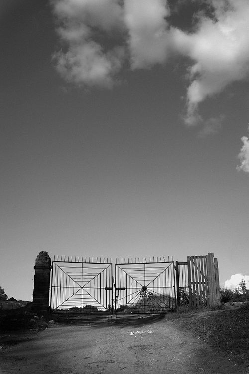 #object #street #gate