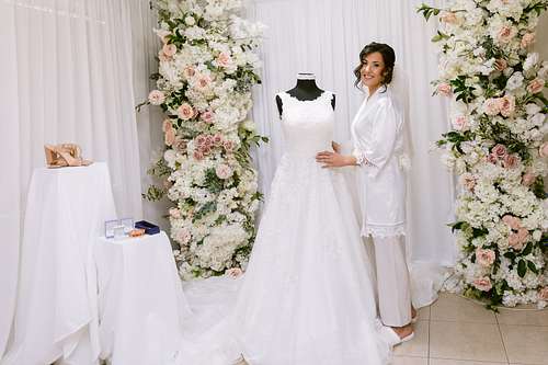 Bride Getting Ready