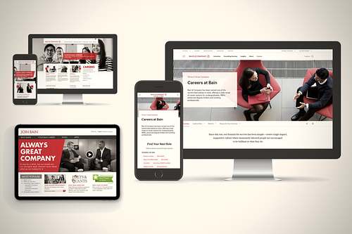 Three generations of Bain digital recruitment platforms&rdquo;