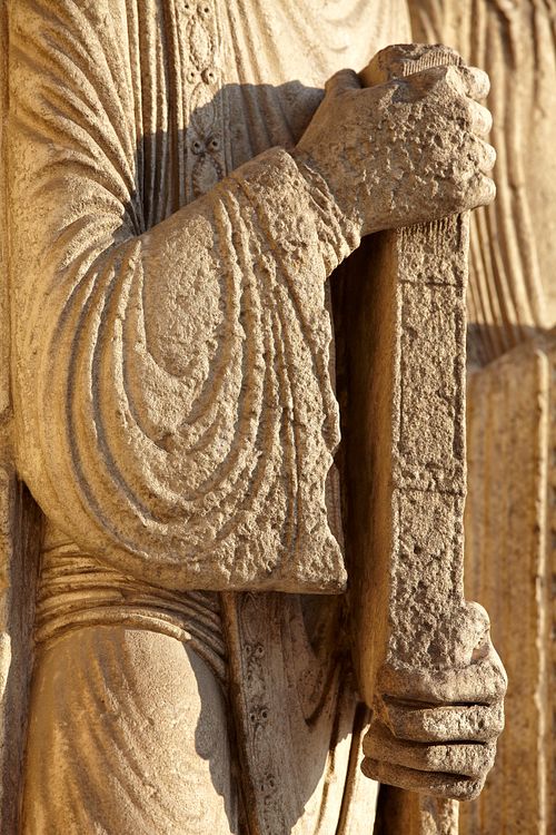 chartres, cathedrale,gothique, sculptures