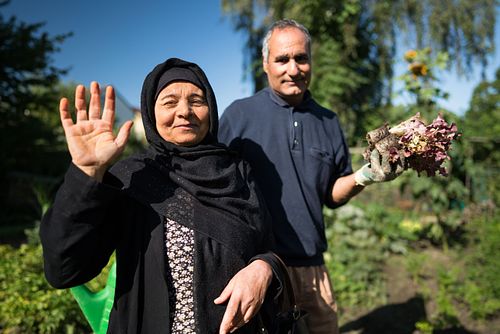 Im HEKS Garten Burgdorf