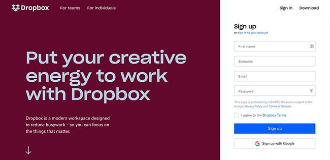 Dropbox Best Productivity Apps