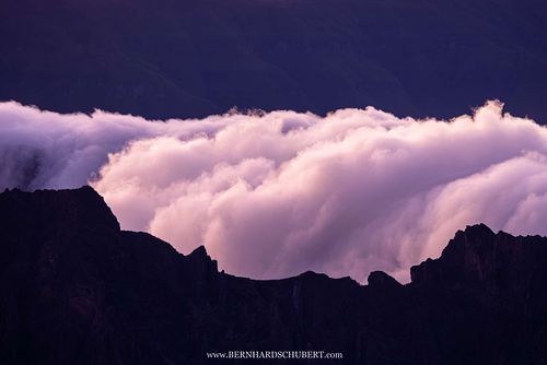 Clouds in the mountain