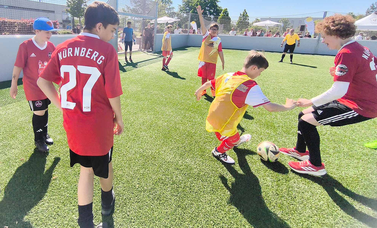 Ibbenbürener Kickers gegen den 1.FC Nürnberg