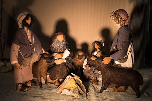 Krippenfigur Weihnachten 2024