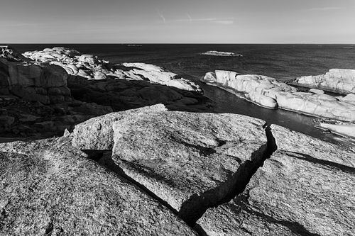 Rocky coast in Verdens Ende
