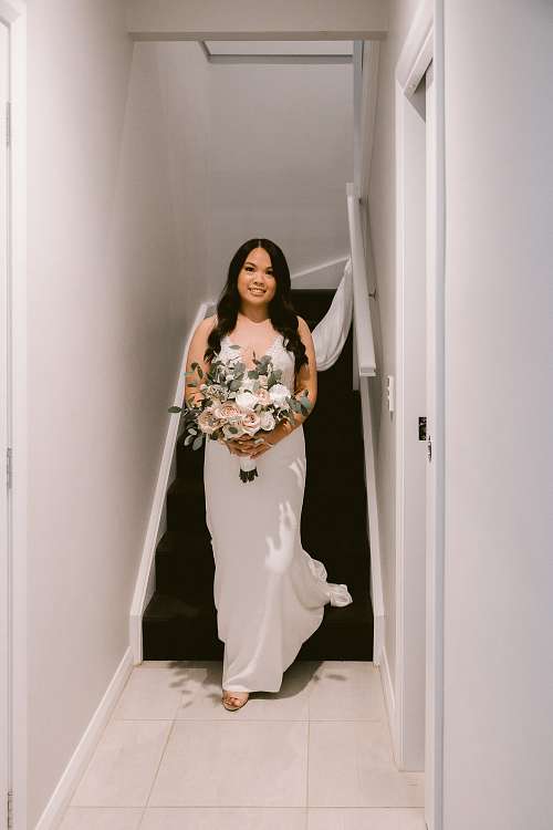 Bride Getting Ready
