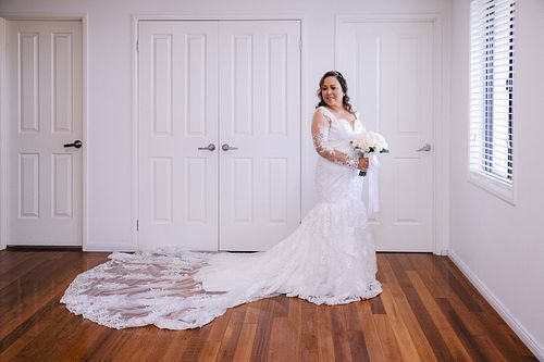 Bride Getting Ready
