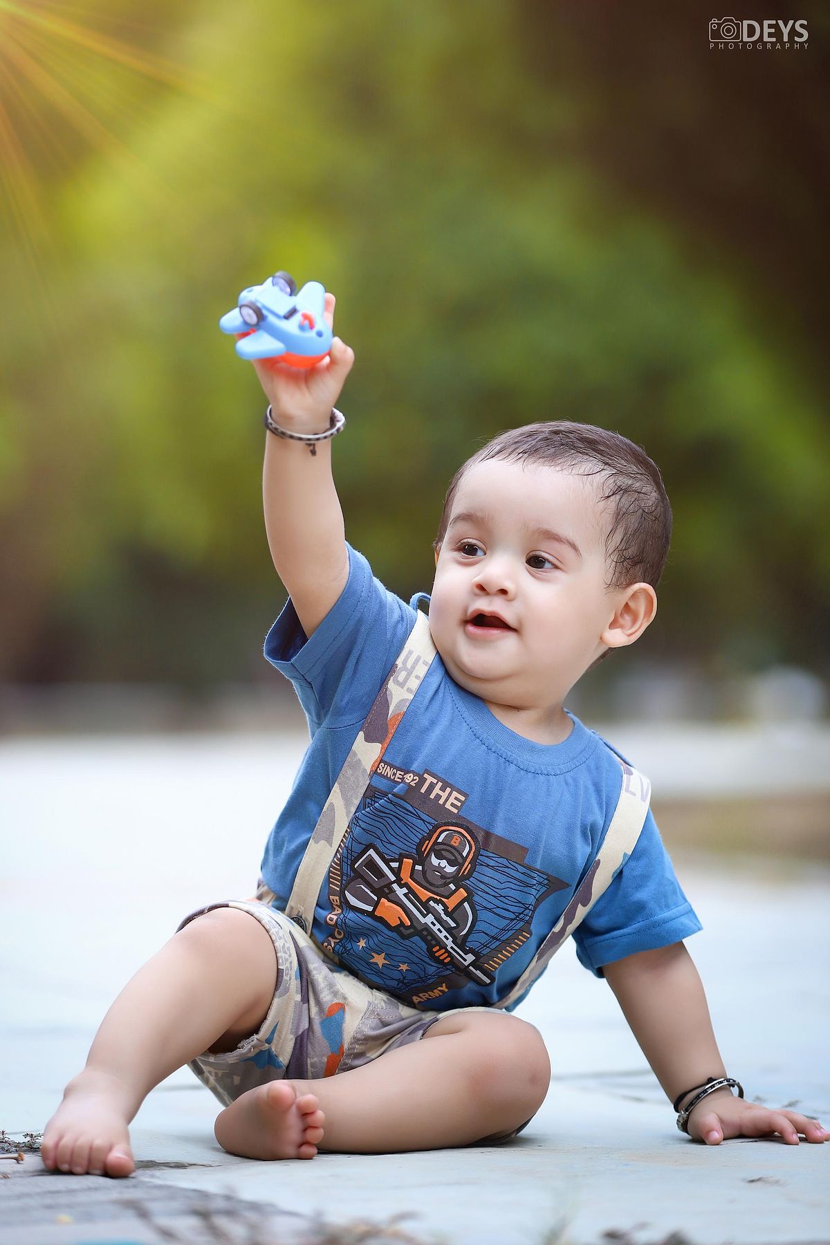 Photography 1st birthday baby boy in Meghdootam Park