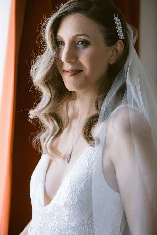 Bride Getting Ready