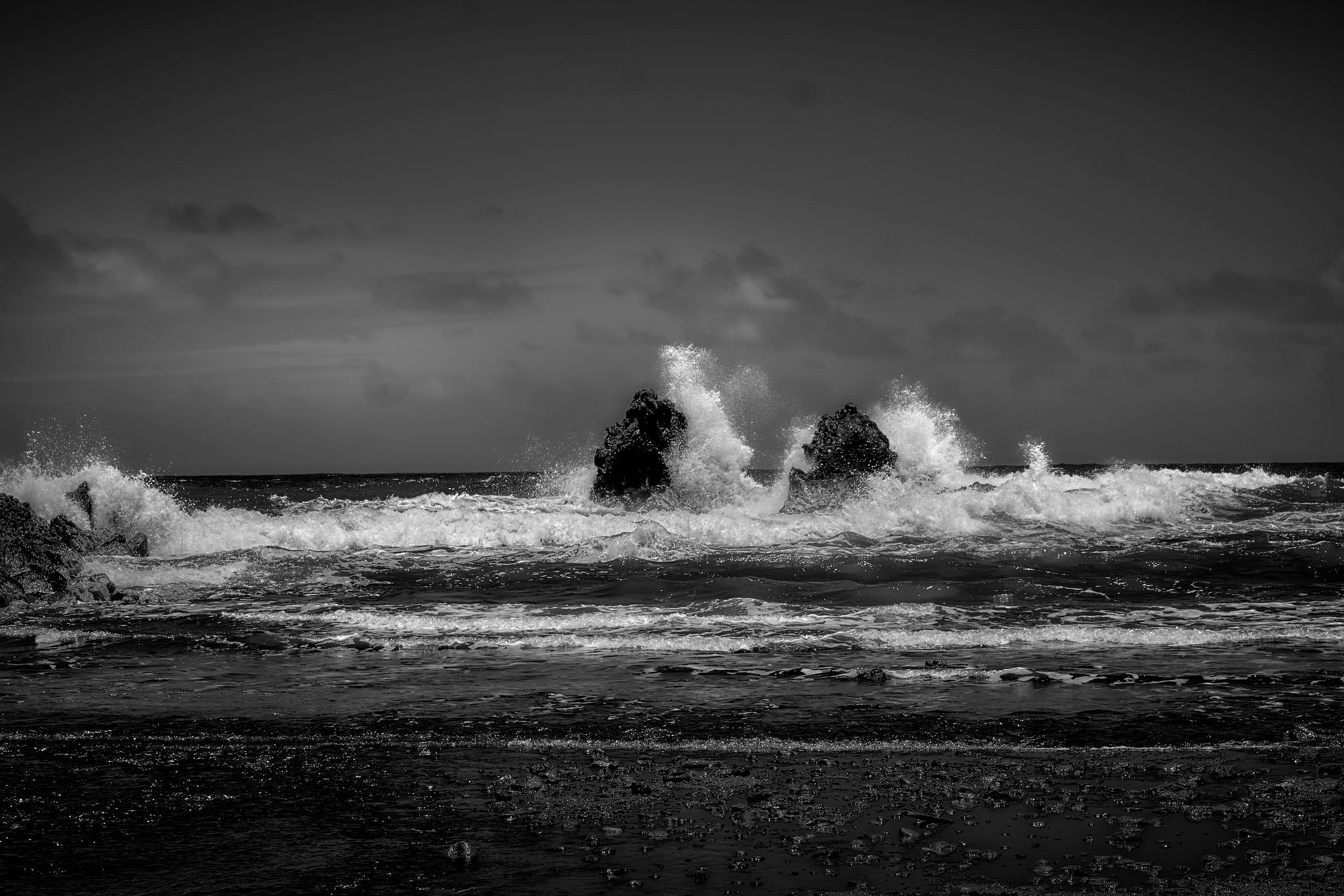 Twin Rocks of Onomea Bay - Hilo, Hawaii