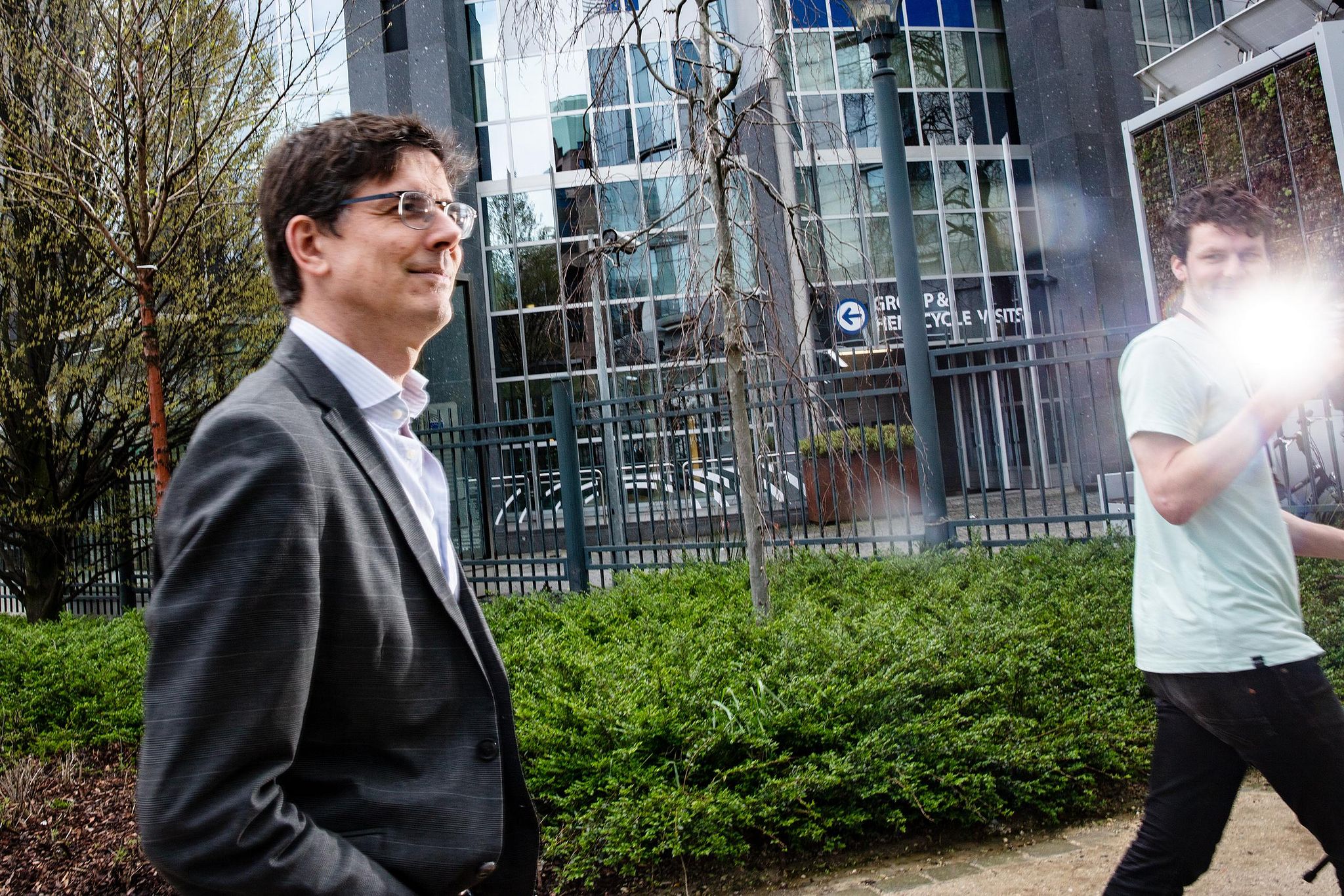 Portrait in Brussels of Dutch Politician Bas Eickhout  (EP)