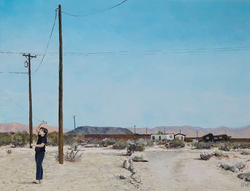 Ashleigh with Kite at the Cabin