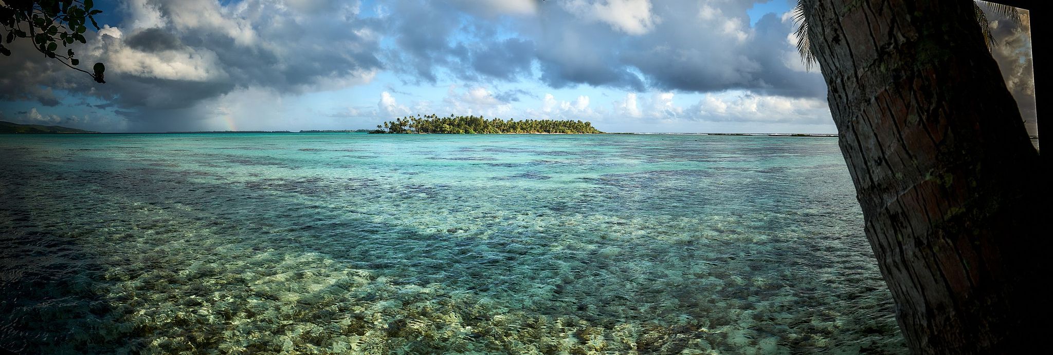 A Tiny Motu in the Taha'a Atoll - Taha'a, French Polynesia