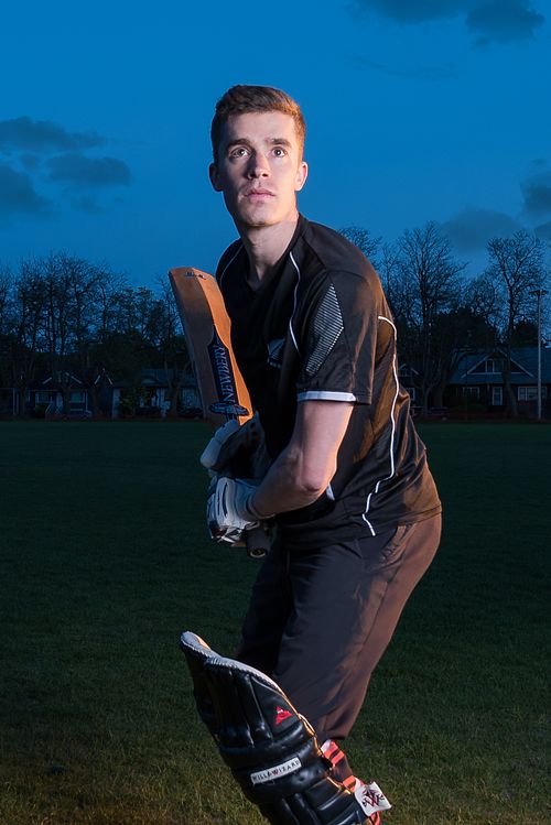 Cricketer's Portrait
