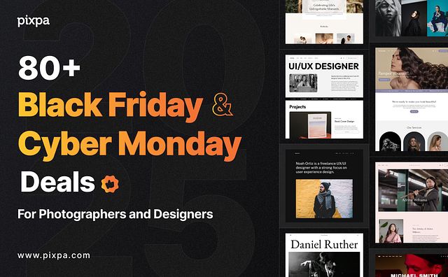 Plus de 80 offres Black Friday et Cyber ​​Monday pour les photographes et les designers (2025)