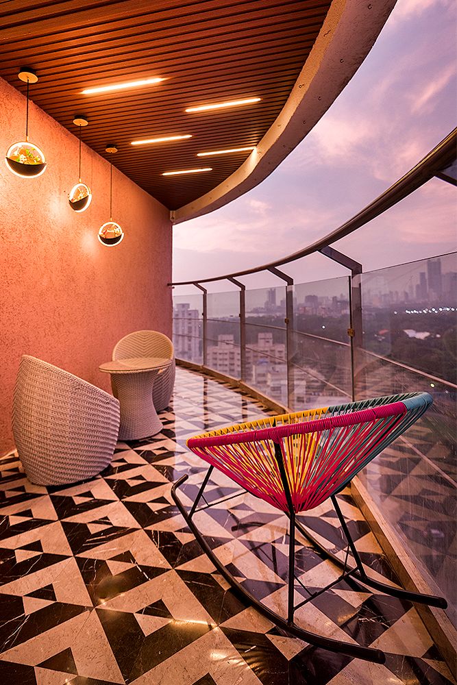 Mumbai interior photographer Akkil Suvarna - Balcony interior design