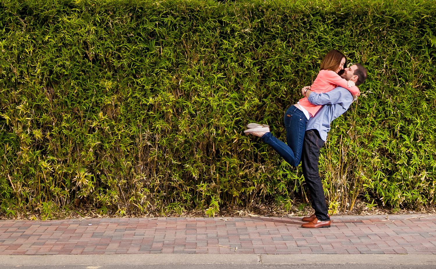 engagement couple pearl san antonio