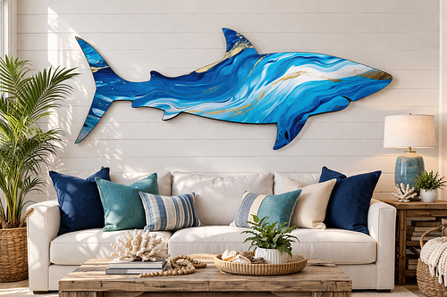 Great White Shark Art