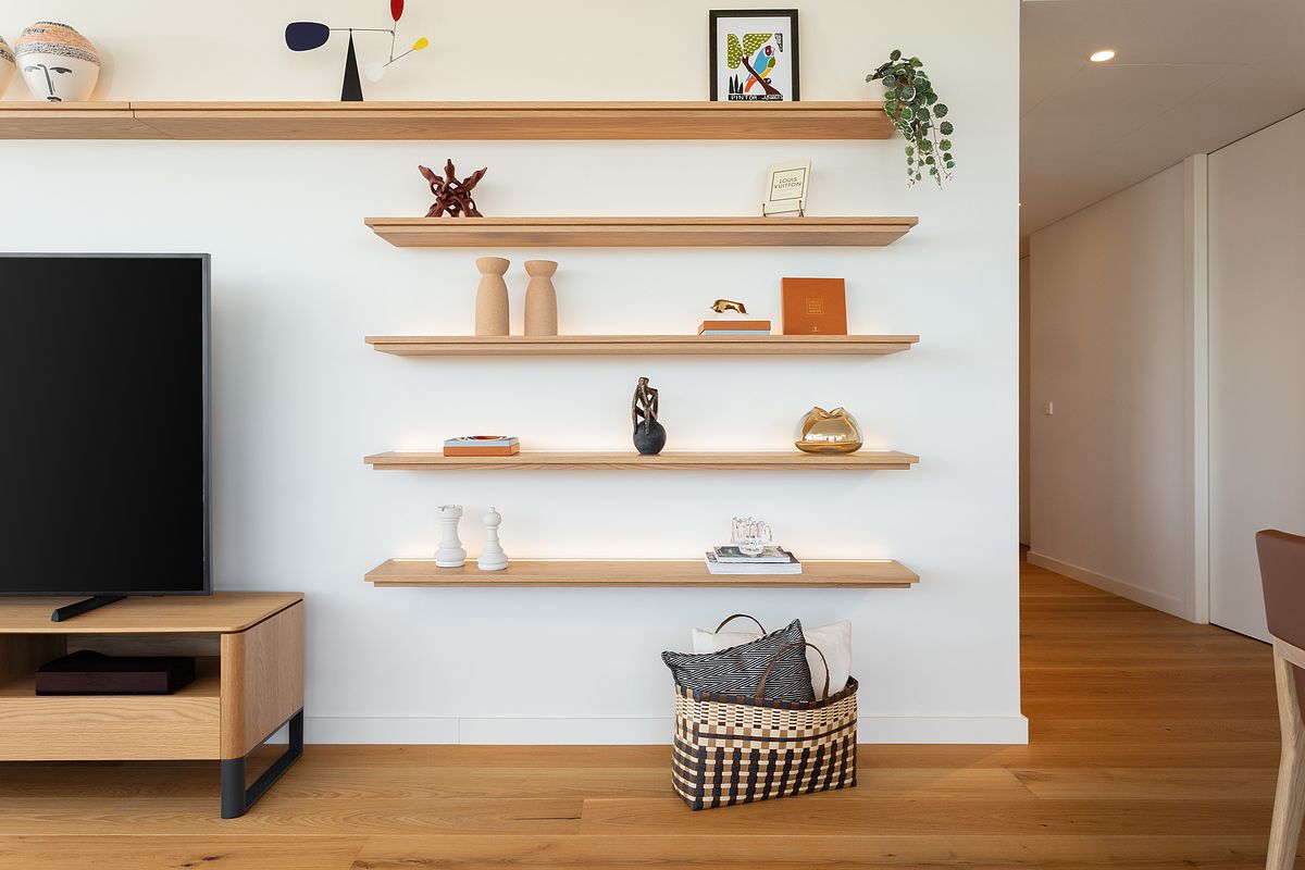 Fotografia do Apartamento de Luxo Infinity Tower, Lisboa, projeto Bevelli Home.