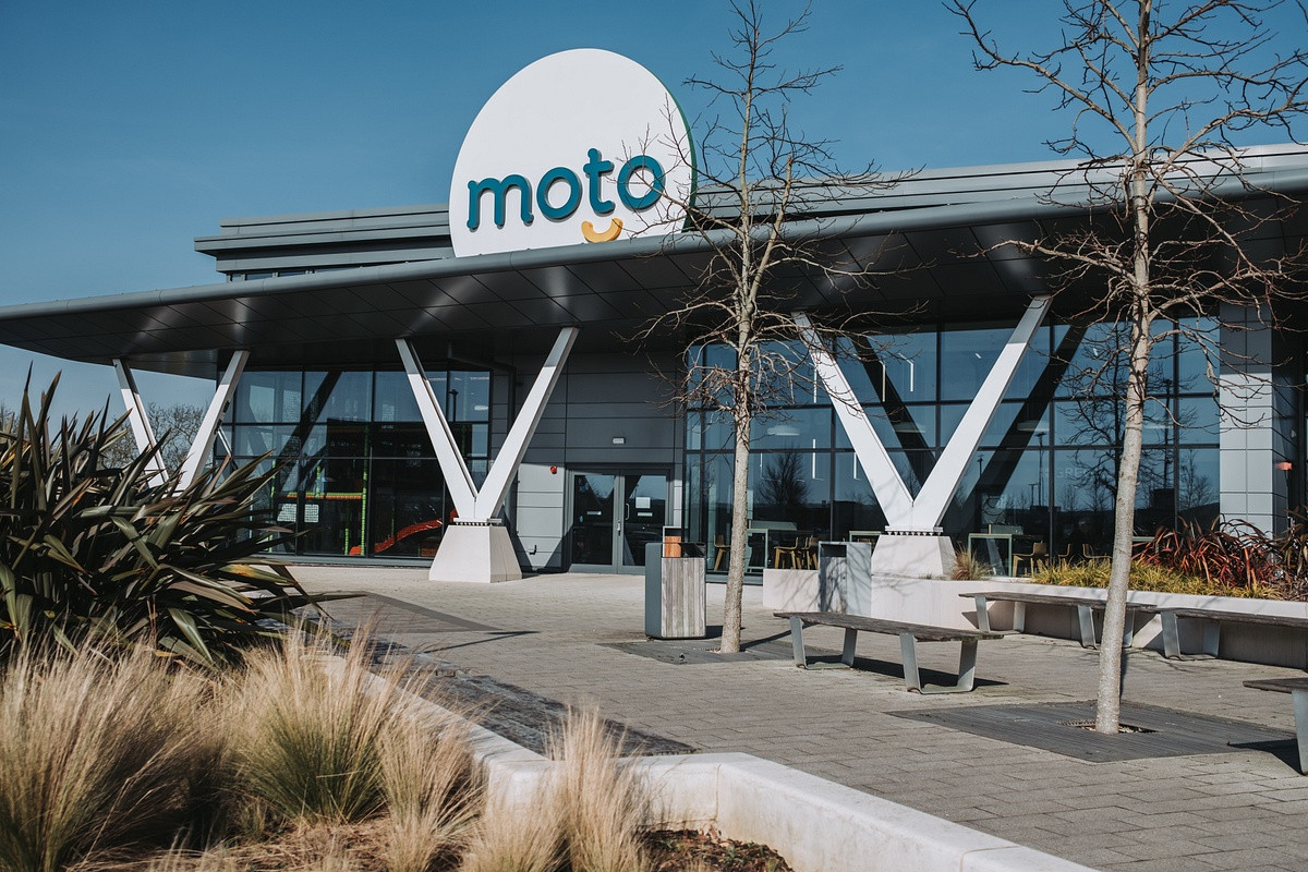 Moto service station in rugby
