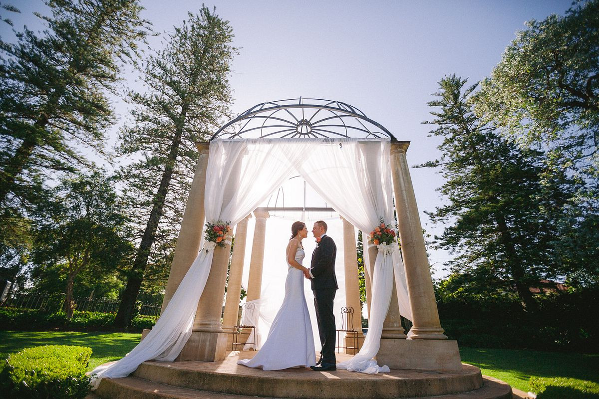 Bridal portrait at at the Garden Chateau, Curzon Hall.